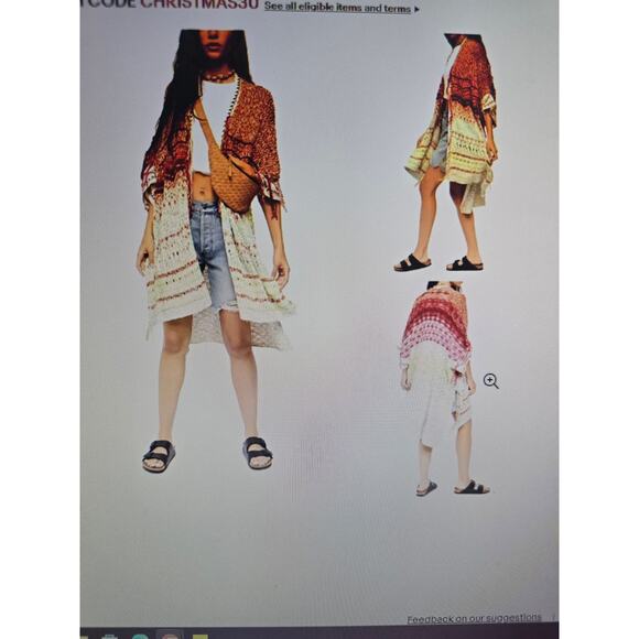 LoveShackFancy Kirby Tie-Dye Hoodie Cherry Fizz